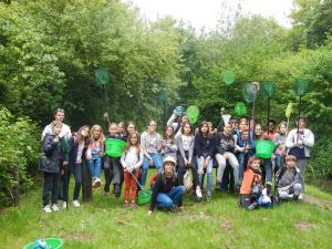 Sortie des CM2 de l'Ecole de Saint-Savinien sur le Charenton n°2