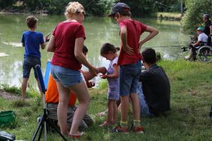 Fête de la pêche 2017, étang de Taillebourg